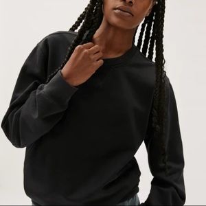 Everlane Unisex French Terry Crew — Large